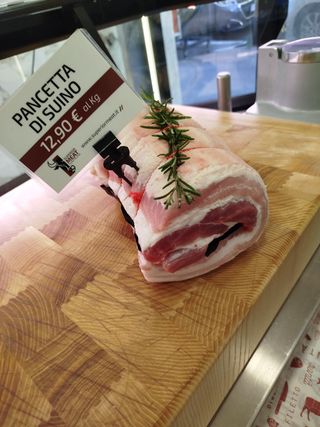 Pancetta di suino 500  gr ca.