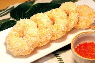 A4. Fried shrimp cake 3 pezzi
