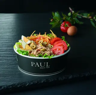 Ensalada de atún y huevo