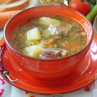 Говяжий суп(шорпо)