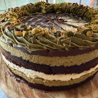 Tarta chocolate Dubái 