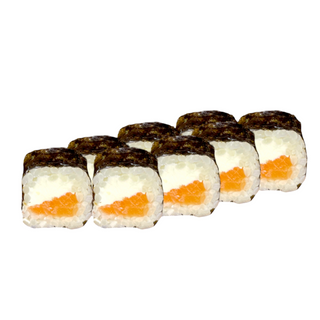 Макі з лососем та сиром (110г)