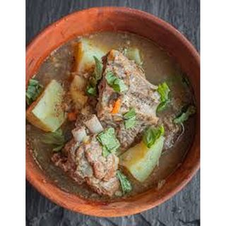 Local Food With Goat's Meat