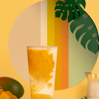 Té De Mango Con Perla Poping (700 Ml.)