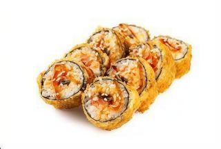 13.Hot salmon maki 8 peças