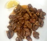 Пилешки сърца в масло