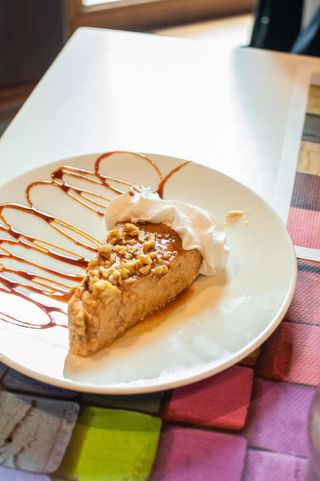 Tarta de zanahoria vegana