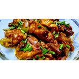 Chicken In Hot Garlic Sauce.