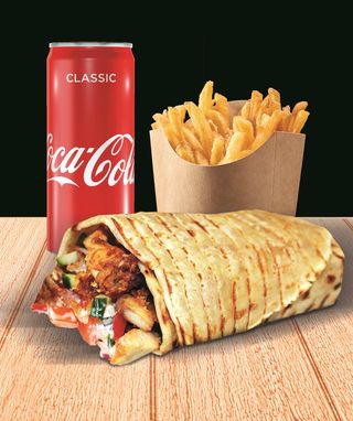 Meniu kebab de pui mic