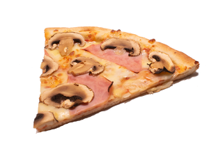 Big slice Prosciuto e funghi 220 gr