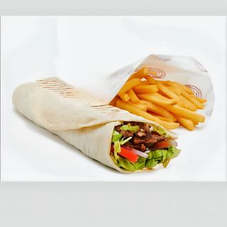 Wrap TexMex crispy chicken Meni