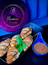 Мини кроасани с  шоколад (250г)