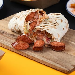 მექსიკური ჰოთ-დოგი ლავაშში