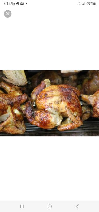 Pollo A L`Ast (5 Uds.) Con Patatas
