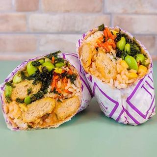 Thai Vegan Chick Burrito