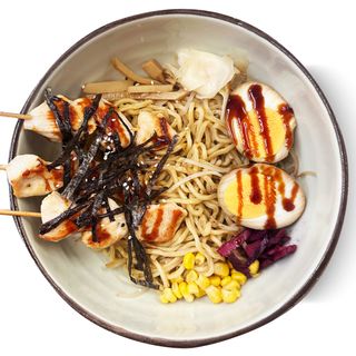 Ramen freddo di pollo