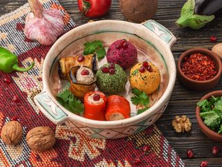 Ассорти грузинских закусок