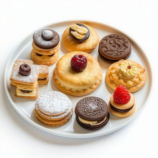 Pastas Surtidas De Pasta De Té (60 Pzs.)