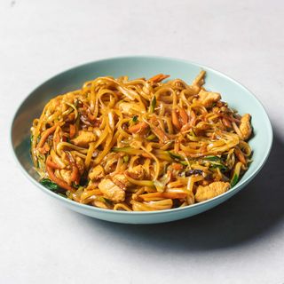 Thai Noodles i Coca-cola gratis