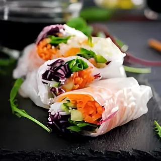 Rouleaux De Printemps Végétarien (4pcs)
