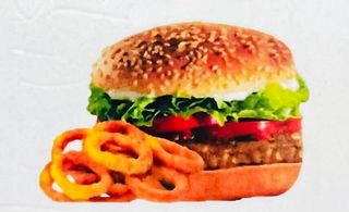 Combo veggi burger