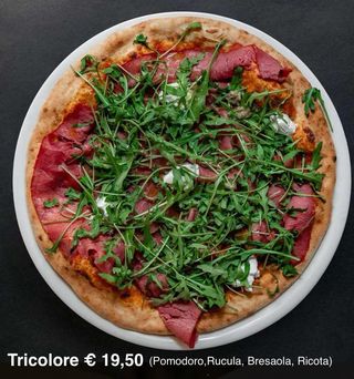 Pizza Tricolore (30 Cm.)
