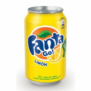 Fanta Limón lata 330ml.