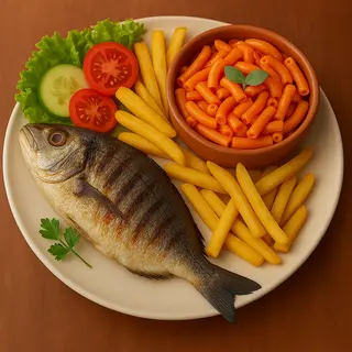 Plat Daurade Complet