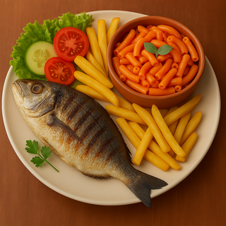 Plat Daurade Complet