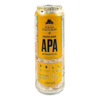Пиво Volfas Engelman APA світле з/б (0,568л)