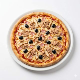 Pizza Cuatro Estaciones (30 Cm.)