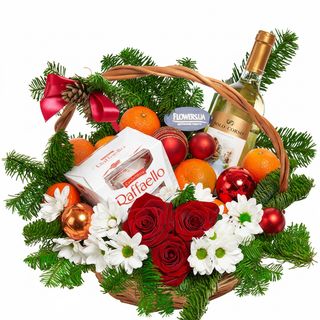 Кошик"Щасливого Нового Року!"