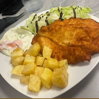 Plato Pollo Rebozado