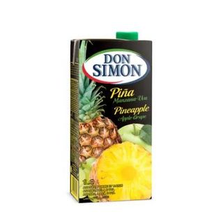 Zumo de Piña, Manzana y Uva Don Simón Brik 1 L.