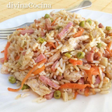 Arroz Frito Con Pollo