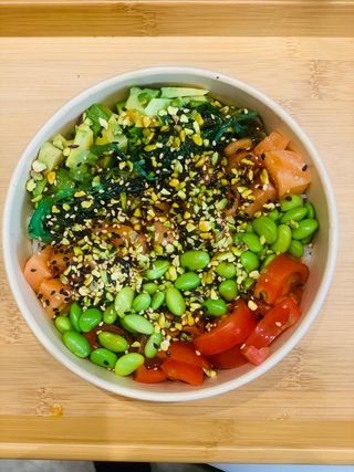 Poke' salmone sunrise