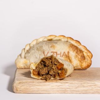 Verduras Thai con carne de soja