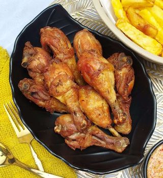 Poulet Entier Frit