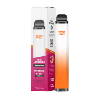 Vaporizador CBD E Cbg Limonada 3500 Puffs