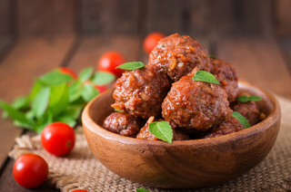 Boulettes De Viande Hachée + Accompagnement