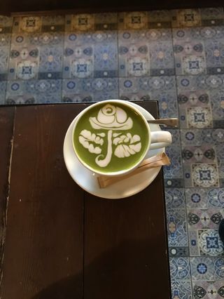 Матча-лате веган (250мл)