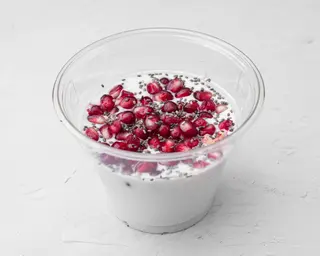 Vasito De Yogurt, Granada Y Chia