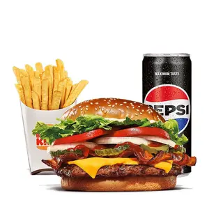 Bacon&Cheese Whopper Meniu