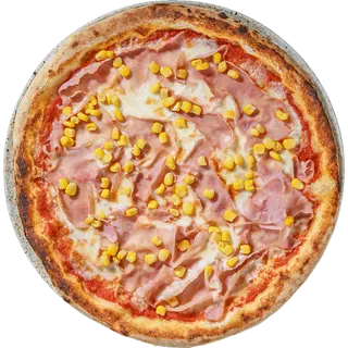Pizza prosciutto cu Porumb