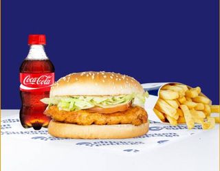 Grilled Peri Peri Chicken Burger Meal