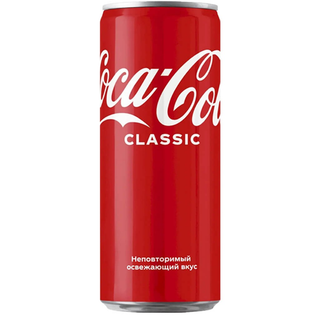 Coca-cola жестяная банка (330мл)