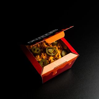 Box frites cheesy spicy