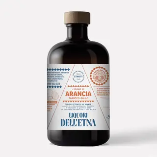 Liquori dell'Etna - Liquore di arancia tarocco gallo 0,1 lt