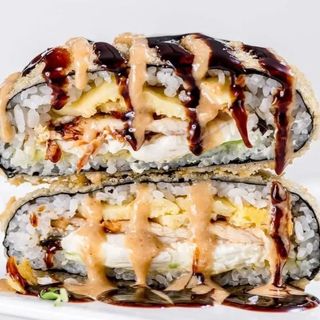 Суши Бургер з копченою куркою (600 гр)