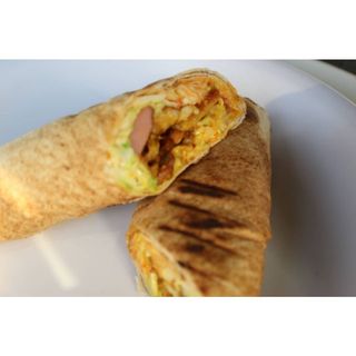 Chicken Shawarma With Double Sausages